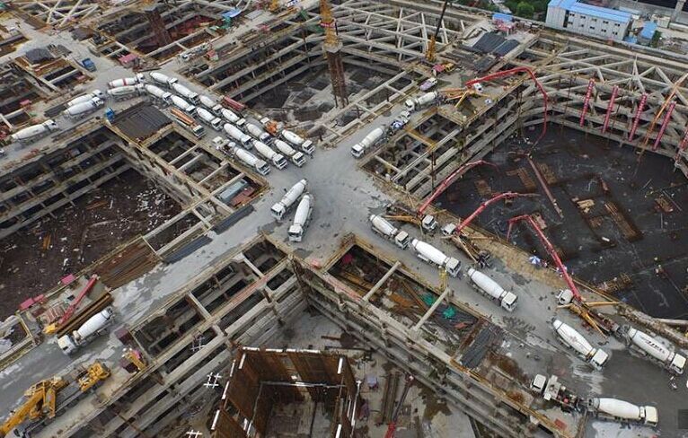 混凝土、泵車、攪拌車