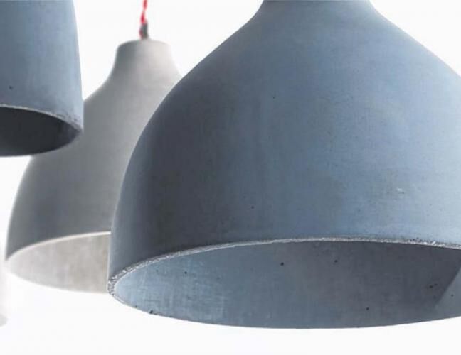 混凝土、Heavy燈罩