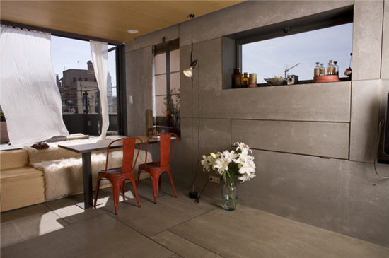 混凝土、混凝土原木擦出火花