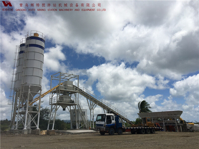 HZS60混凝土攪拌站 輝特機械 根據(jù)客戶需求改動 HZS60混凝土攪拌站 輝特機械 根據(jù)客戶需求改動