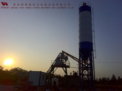 攪拌站HZS35易損件少，維護(hù)簡(jiǎn)單，運(yùn)行費(fèi)用低