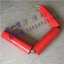 熱銷三一攪拌樓斜皮帶輸送機(jī)三連輥輸送帶專用托輥-280元