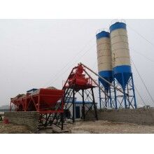 小型節(jié)能型hzs25攪拌站，操作方便